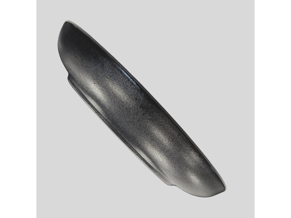 Lubiana shallow plate Rondo, Ø28 cm, black